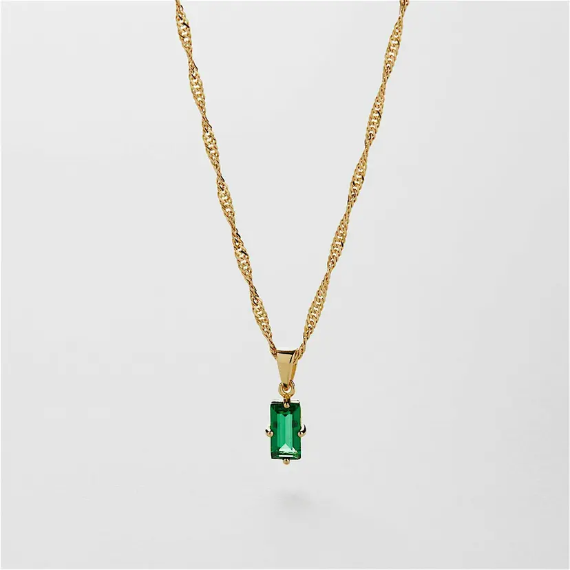 Aventurin Emerald Halskjede