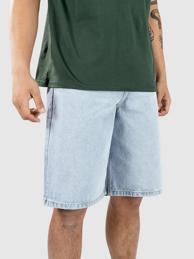 Urban Classics Urban Classics 90'S Heavy Denim Shorts blå