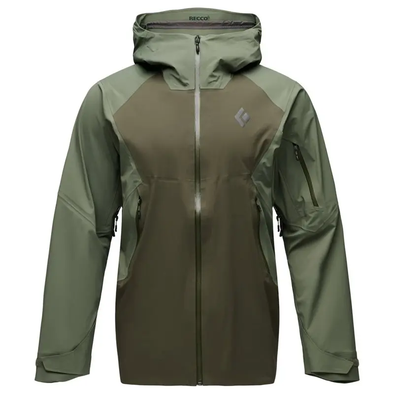 Black Diamond Black Diamond M Recon Lt Stretch Shell Tundra-Dark Moss