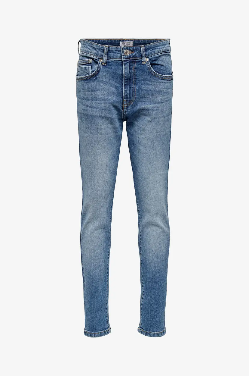 ONLY & SONS JUNIOR Jeans osjYoke Tapered Jax MB 2844 Tai Dnm - Blå