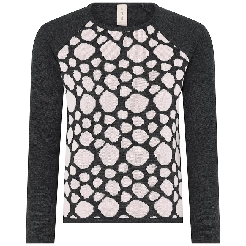 Skovhuus Skovhuus Kvinne Grey Melange / Lip Rose XXXL