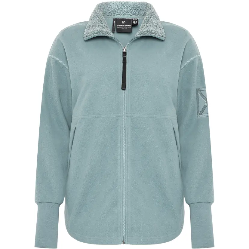 Didriksons Didriksons W's Ronja Full Zip Factory Blue