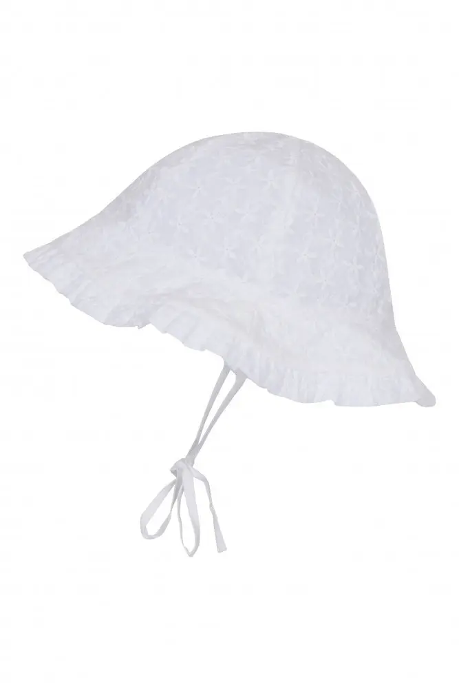 MP MP - Solhatt UV Flora Bell Hvit