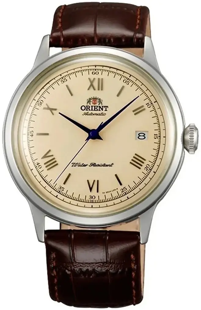 Orient Orient Herreklokke TAC00009N0 Bambino 2nd Generation Antikkhvit/Lær
