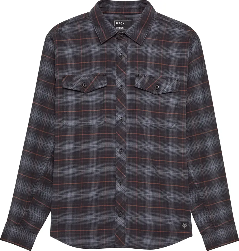 FOX Fox Men's Survivalist Stretch Flannel Longsleeve Black