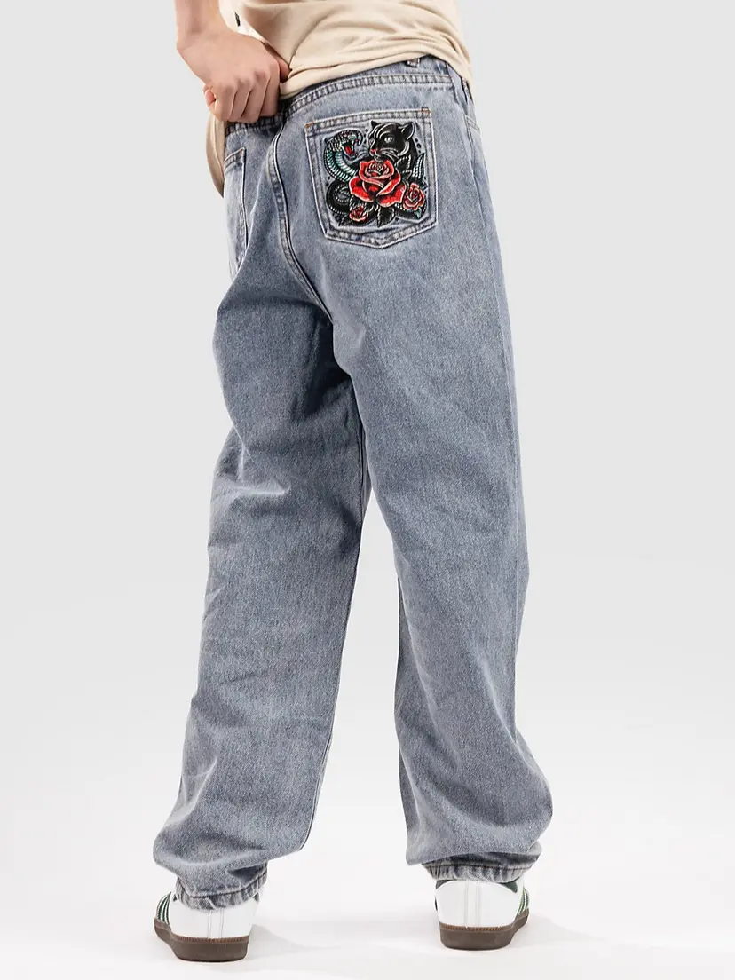 Blue Tomato Blue Tomato Panther Vintage Baggy Kids Jeans blå