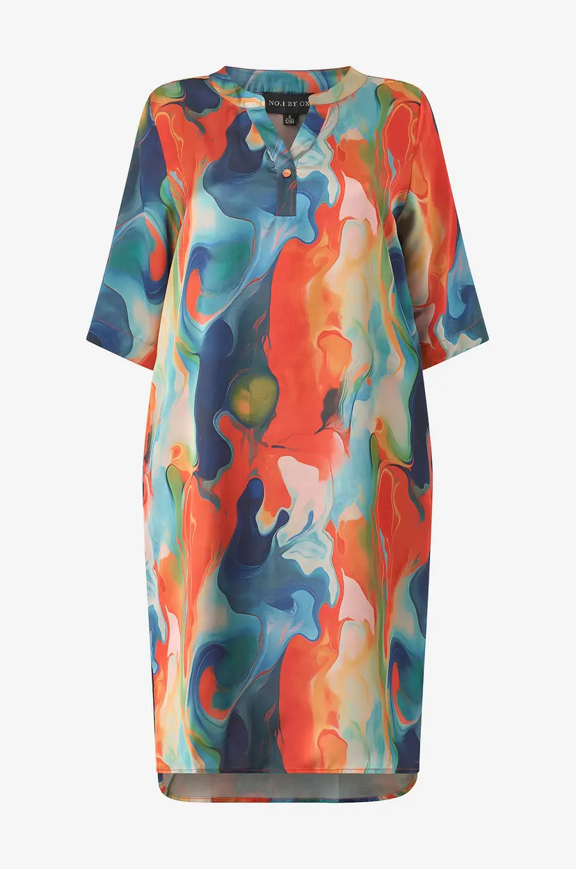 NO. 1 BY OX Kjole Tunic Dress - Flerfarget