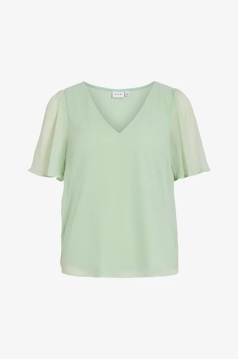 Vila Topp viFalia V-neck S/S Top
