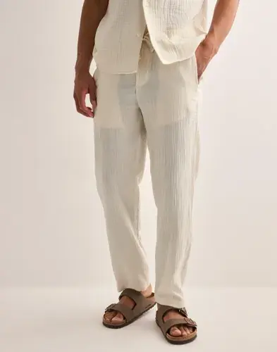 Only & Sons Only & Sons Onssinus 0158 Loose Pant Slacks Beige