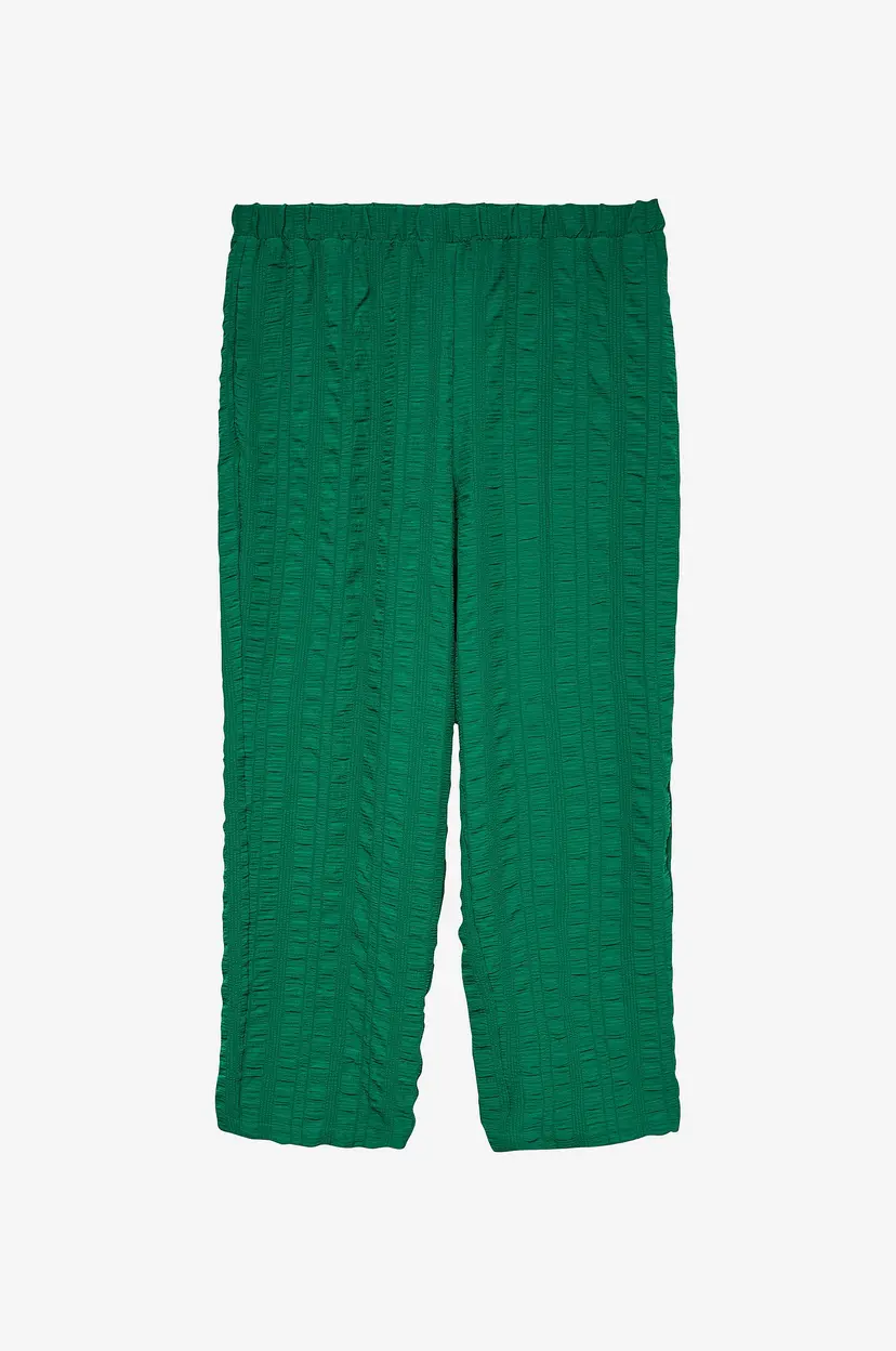 Vero Moda Curve Bukse vmcNoella HW Straight Wvn Cur - Grønn