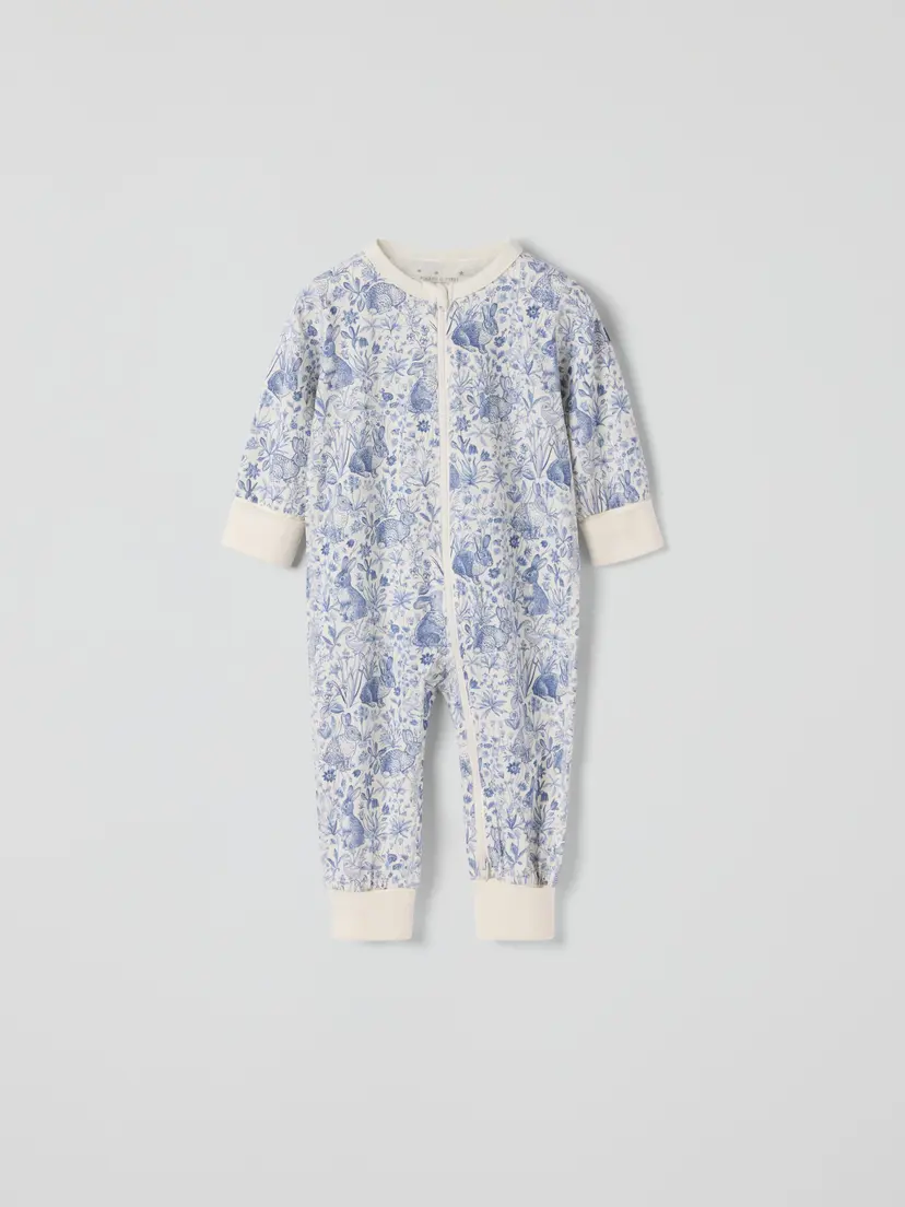 Polarn O. Pyret Pyjamasdress blomster
