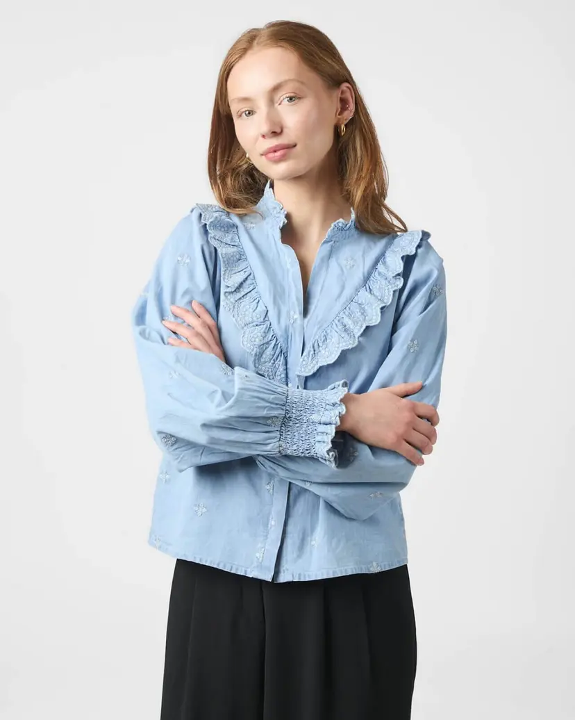 Neo Noir Bluse Degas Denim