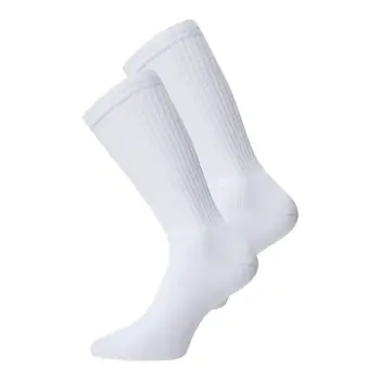 Resteröds Resteröds Strømper 2P Tennis Socks Helhvit Str 40/45 Herre