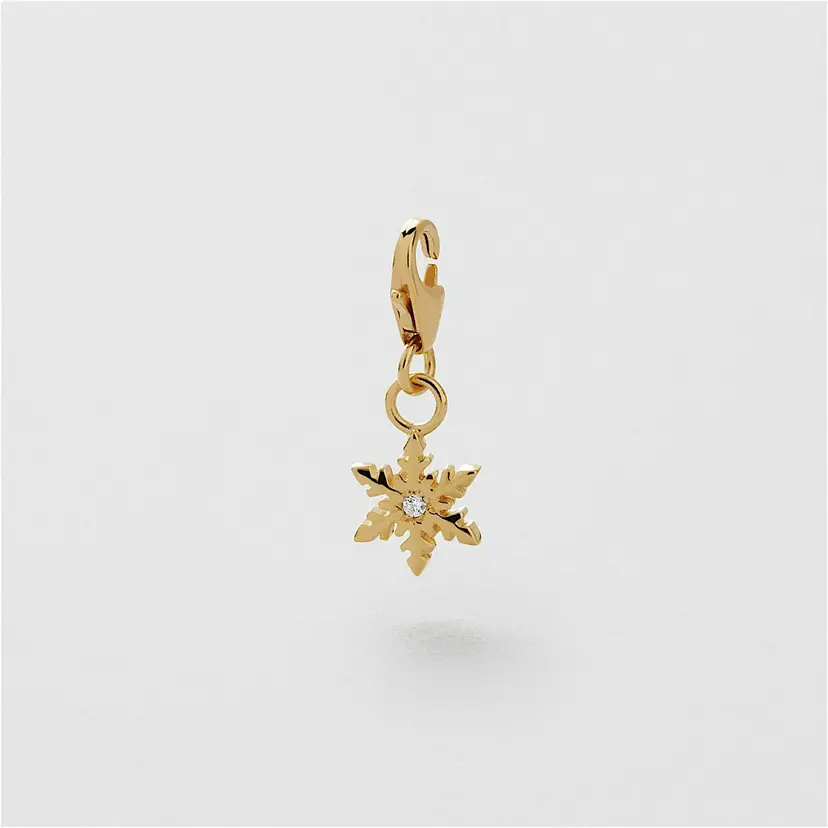 Safira Snowflake Charm