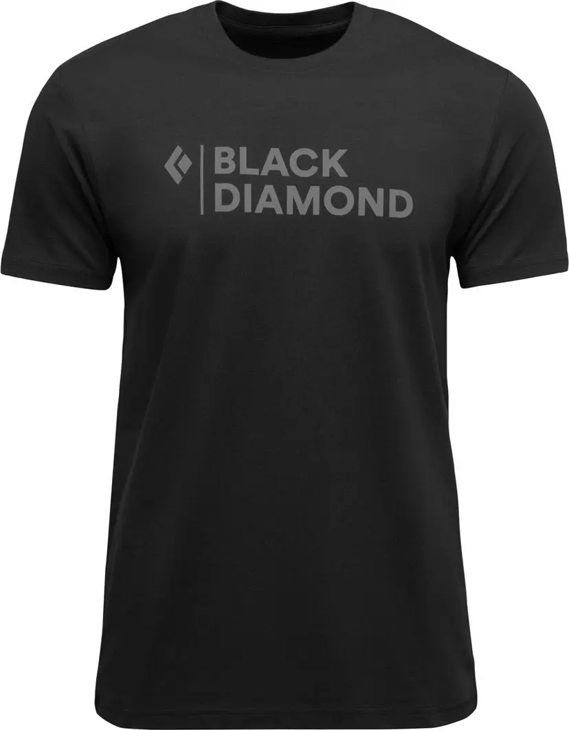 Black Diamond Black Diamond Men's Mini Stacked Short Sleeve Tee Black
