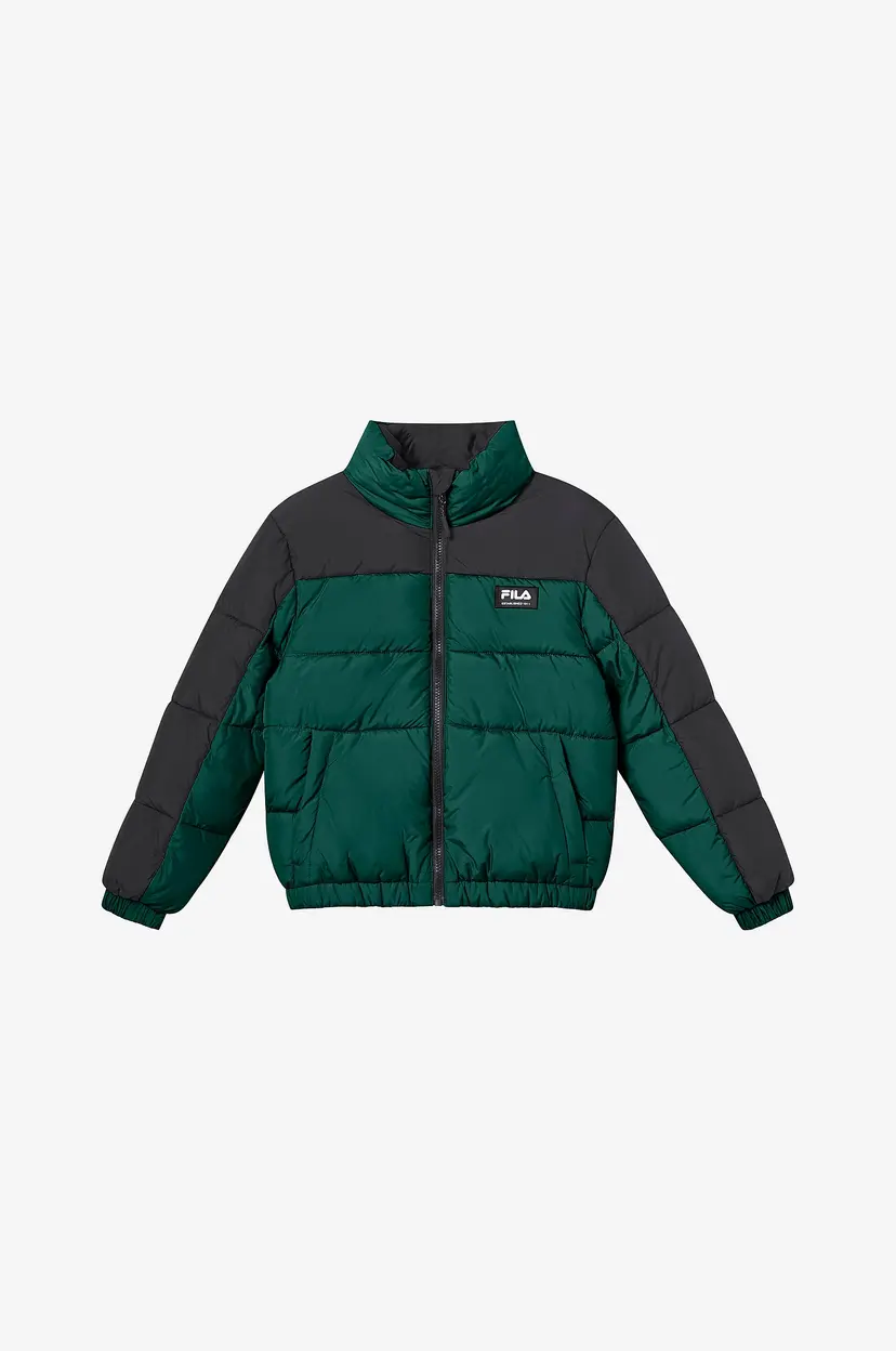 Fila Jakke Thalwenden Blocked Puff Jacket - Grønn