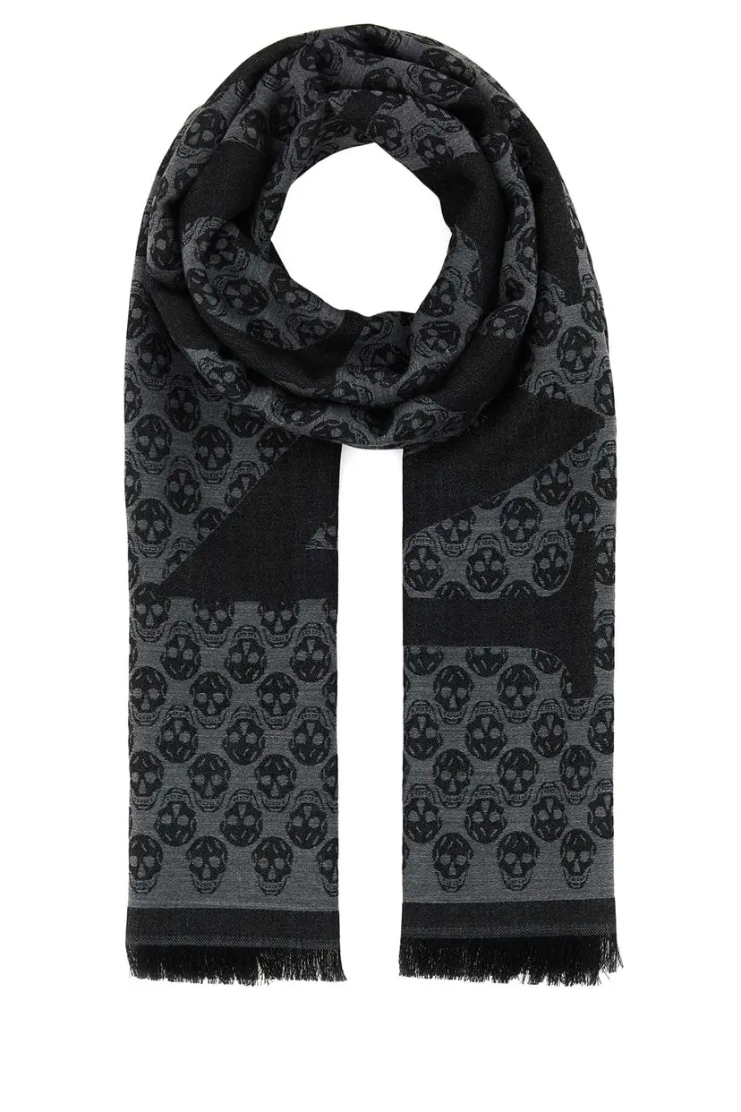 Alexander McQueen Alexander McQueen Skjerf – Grå