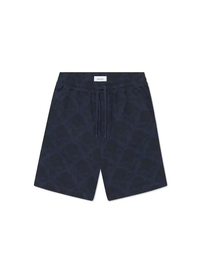 Les Deux Lesley Flower Tile AOP Shorts