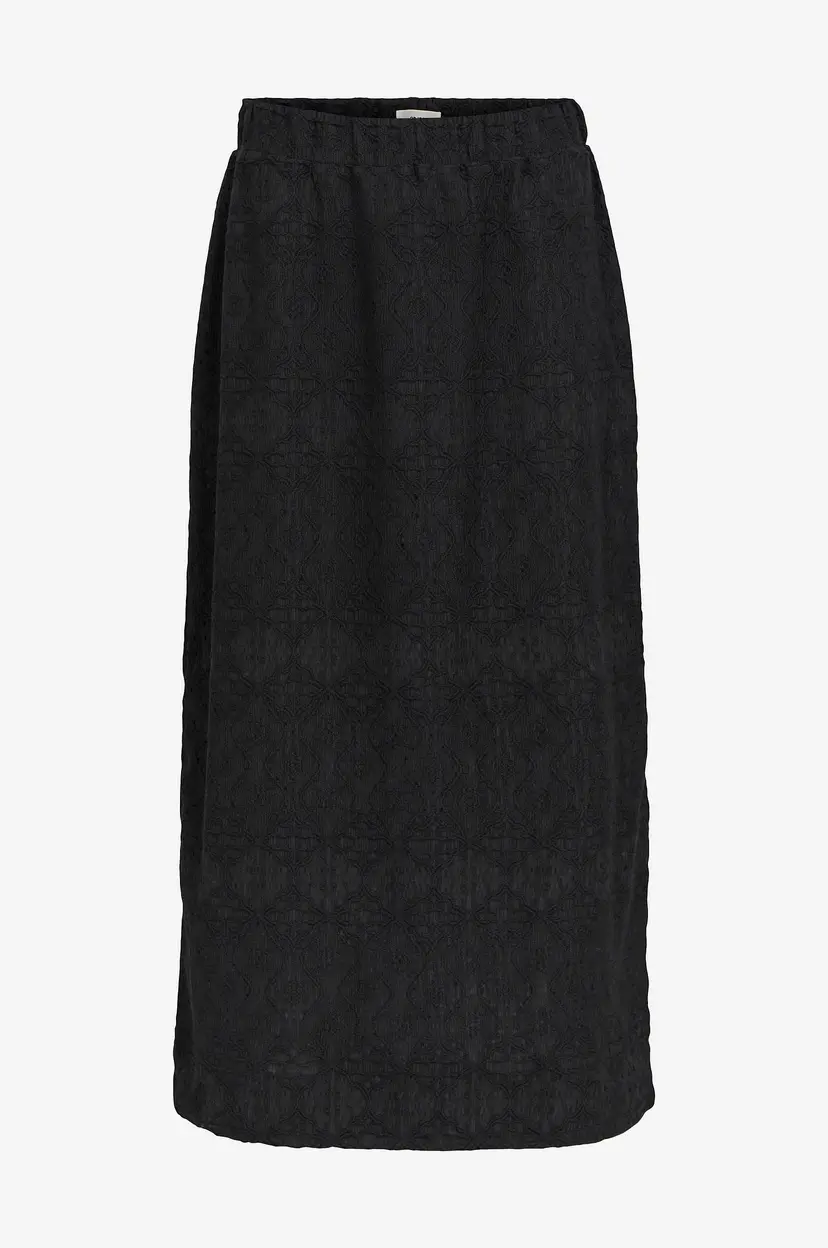 Object Collectors Item Maxi skjørt objFeodora MW Sli Ankel Skirt Div - Svart