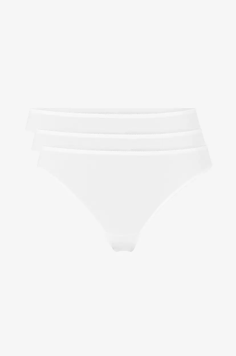 Ellos Collection Stringtruse 3-pk - Hvit