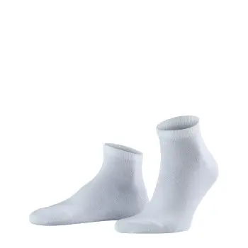 Falke Falke Strømper 2P Happy Sneaker Socks Hvit bomull Str 47/50 Herre