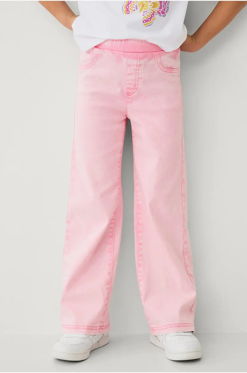 Ellos Collection Leggings i denim Siri S Girl - Rosa