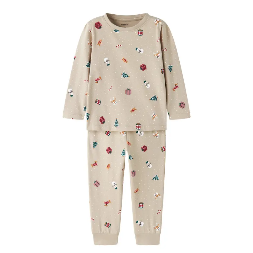 NAME IT Name It - Julepysj 2-delt Vismas 2026 Pure Cashmere
