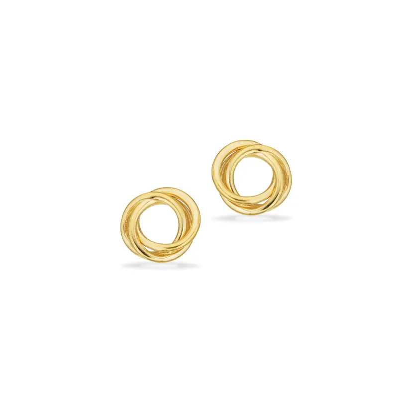 Scrouples Scrouples - 8kt. guld ørestikker med snoning - 123933