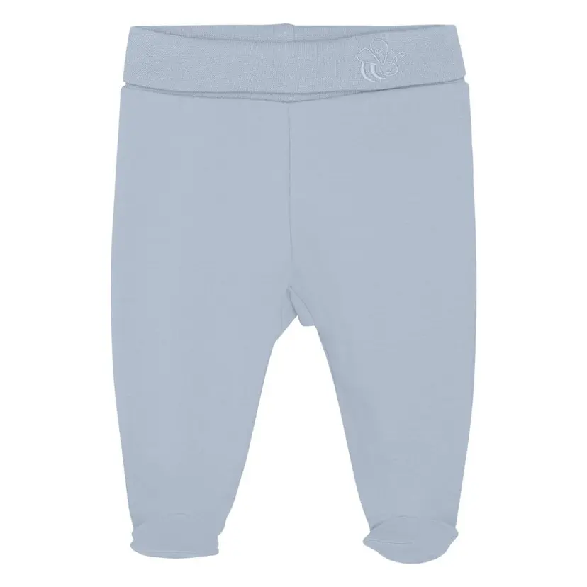 Fixoni Fixoni - Bukse Baby med fot Prematur Zen Blue