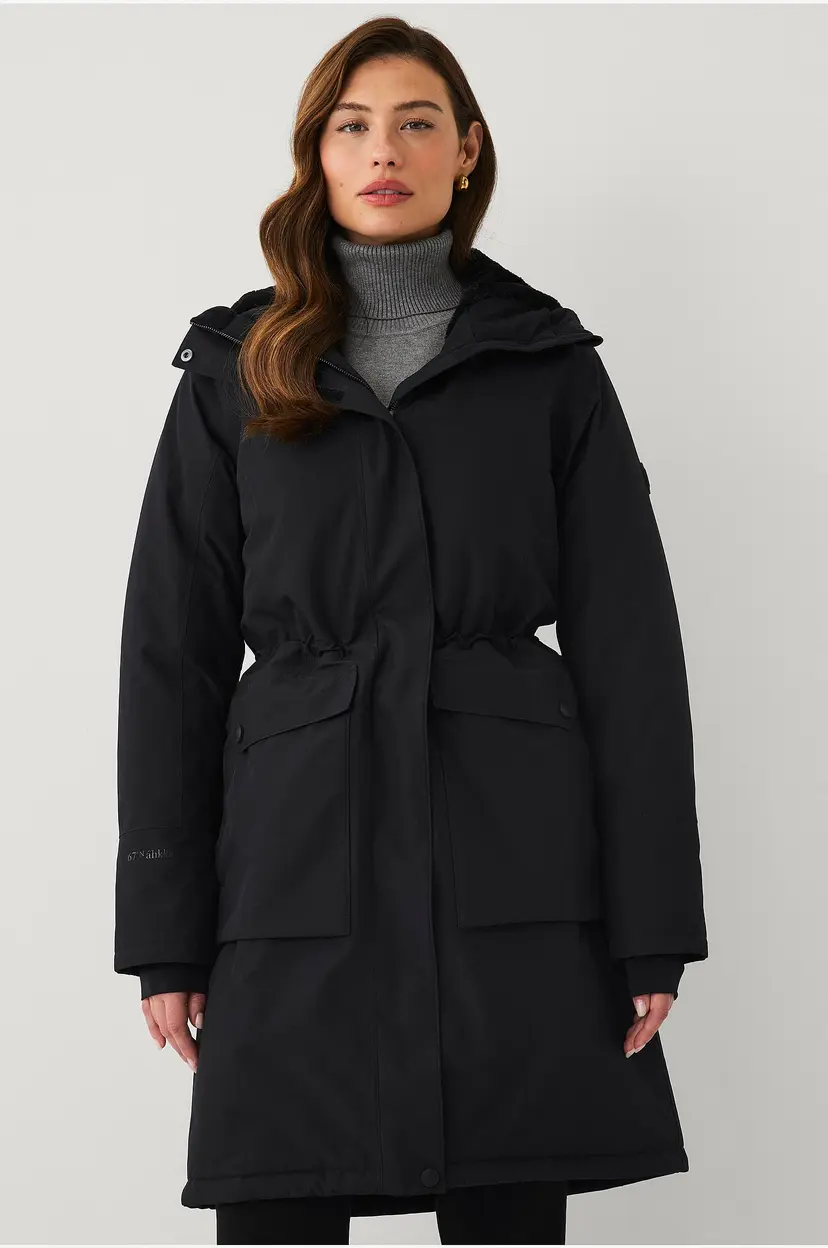 Áhkká Parka Perfect Parka Warm w Soft Fur - Svart