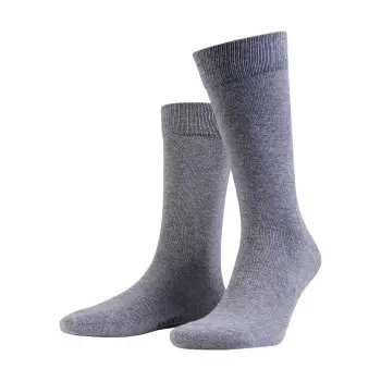 Amanda Christensen Amanda Christensen Strømper True Combed Cotton Sock Grå Str 35/38