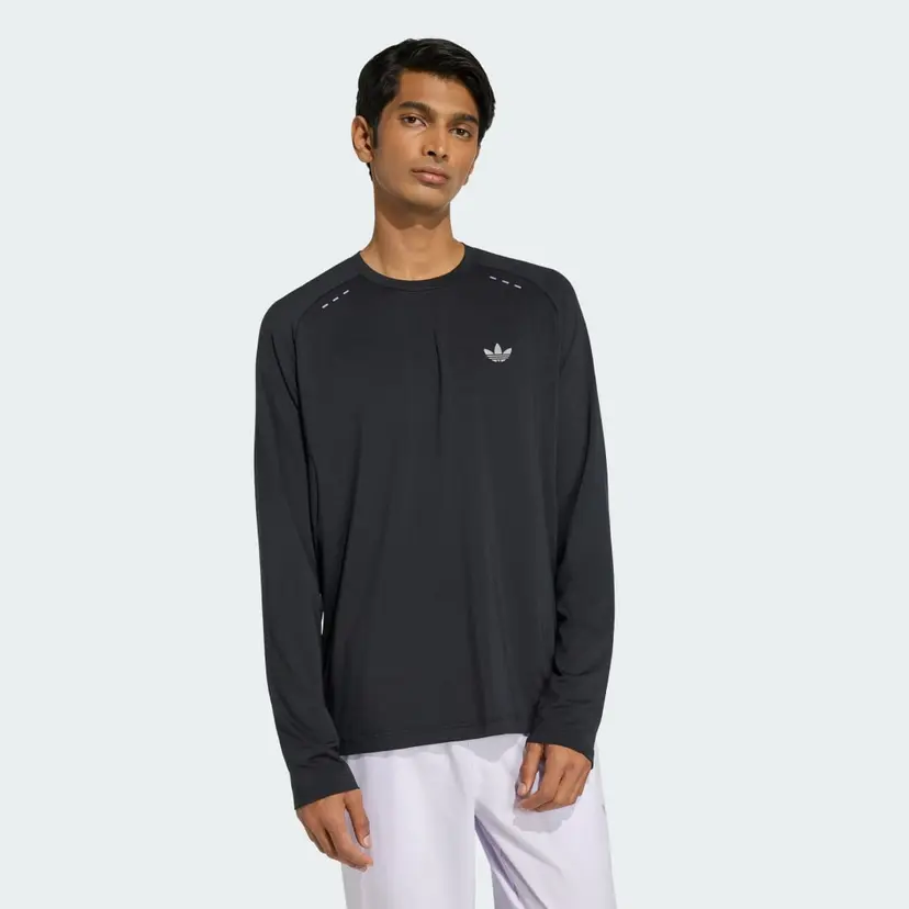 Adidas TECH TREFOIL ESSENTIALS POLY LONG SLEEVE Trøye