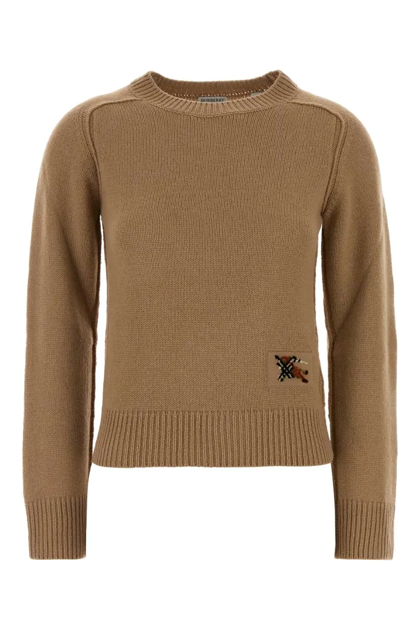 Burberry Burberry Strikkegensere – Beige