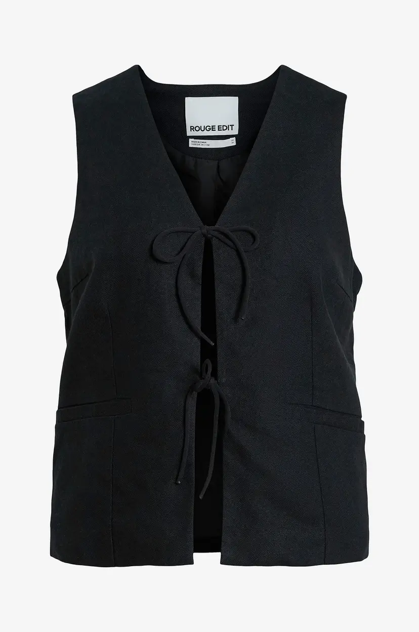 Rouge Edit Linvest rouSummer Waistcoat - Blå