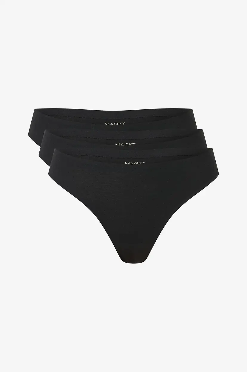 Magic Bodyfashion Stringtruse Bare To Go Thong 3-pack - Svart