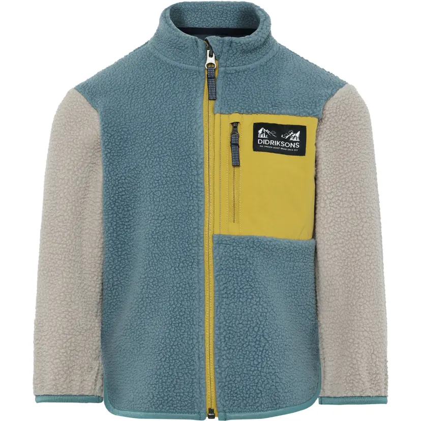Didriksons Didriksons Anten Kids Fullzip Factory Blue