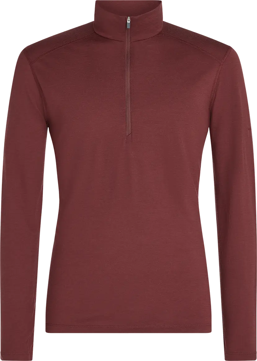 Icebreaker Icebreaker Men's 200 Oasis Long Sleeve Half Zip Port