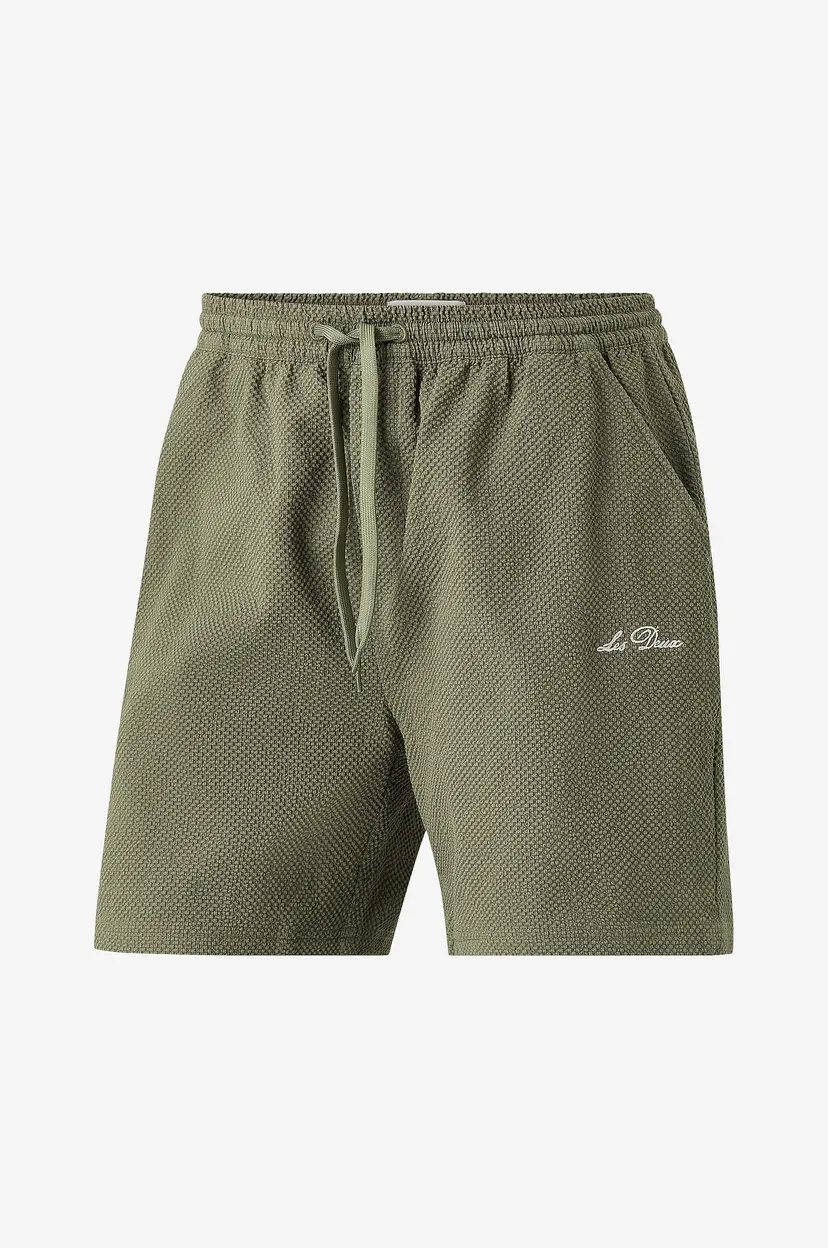 Les Deux Badeshorts Stan Seerseucker - Grønn