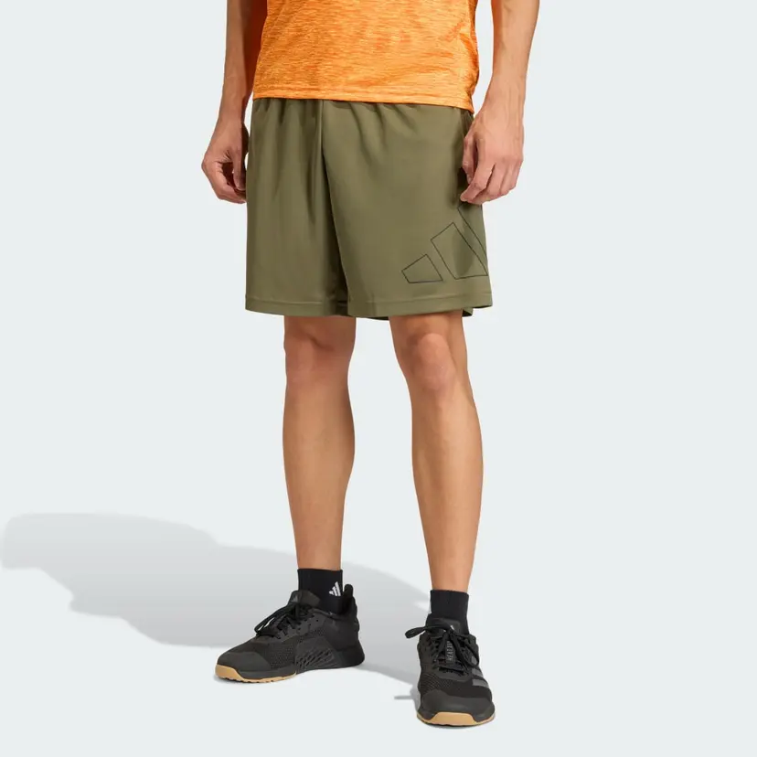 Adidas WORKOUT ESSENTIALS BASE PIQUE BIG LOGO SHORTS
