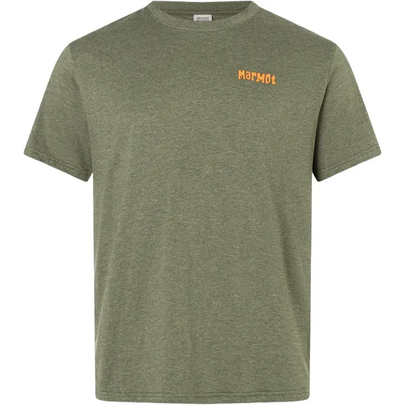 Marmot Marmot Marty Goggles Tee Ss Surplus Green Heather