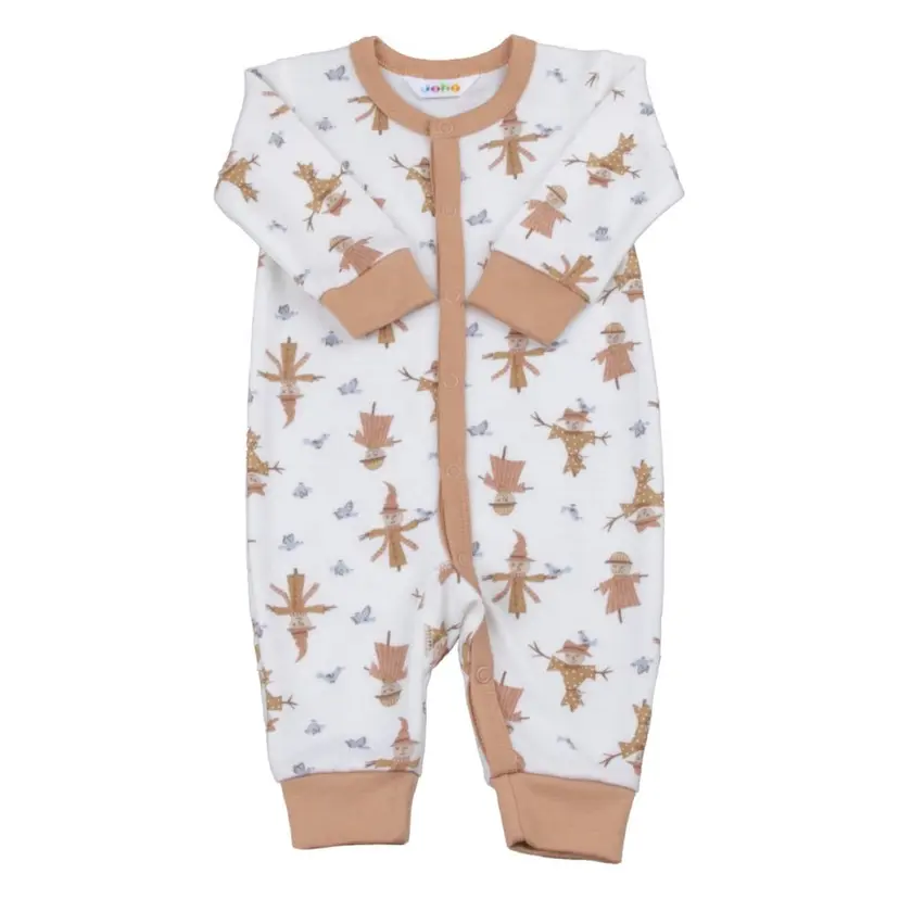 Joha Joha - Heldress Ull og Bambus Scarecrow Off White/ Peach