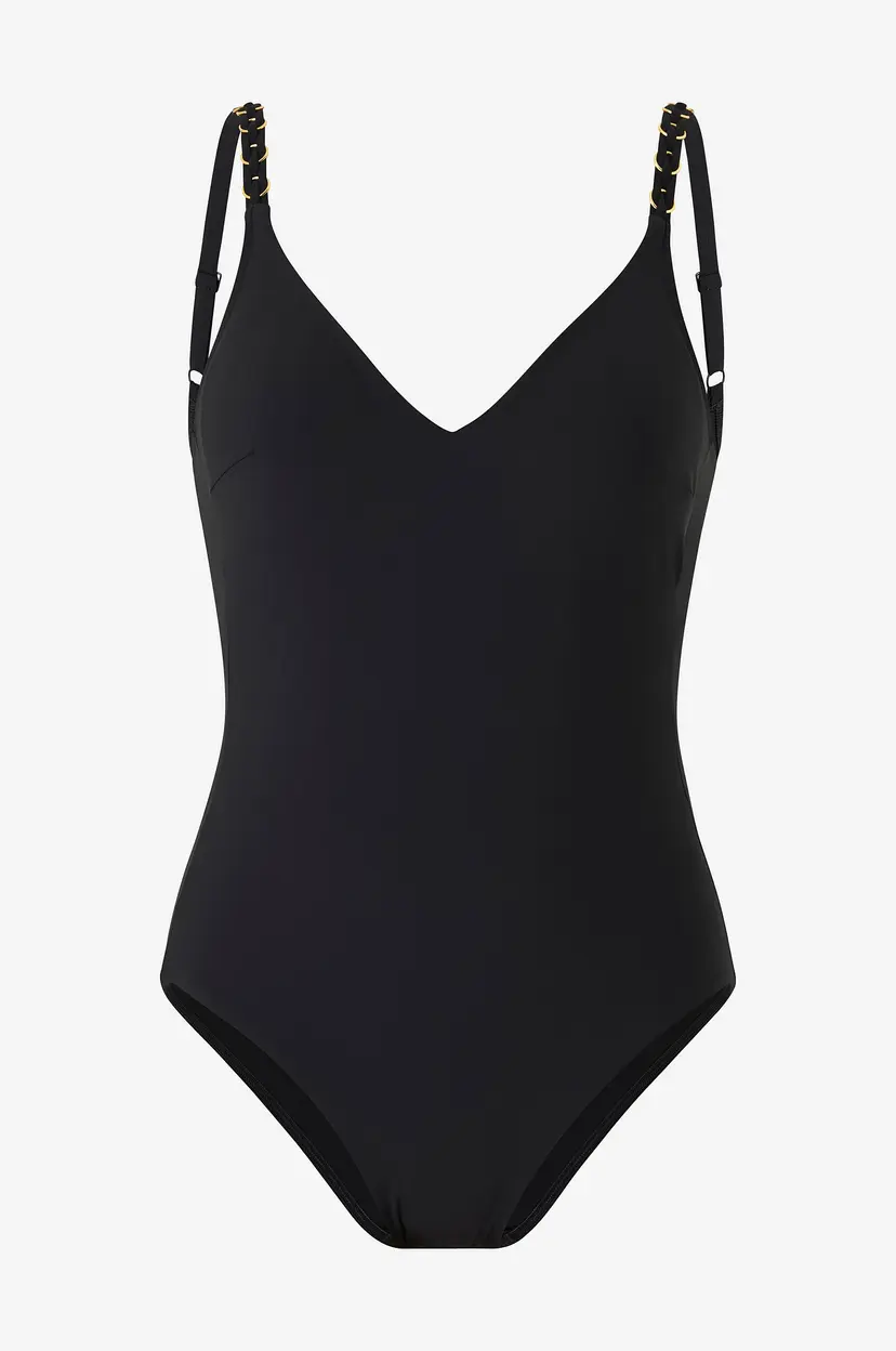 Chantelle Badedrakt Emblem Swimwear Full Brief High Waist - Svart