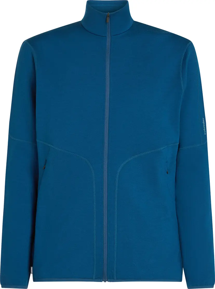 Icebreaker Icebreaker Men's Merino 560 Realfleece Elemental II Long Sleeve Zip Atlantis