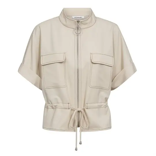 Co Couture Co' Couture - Terry Vest - Bisquit