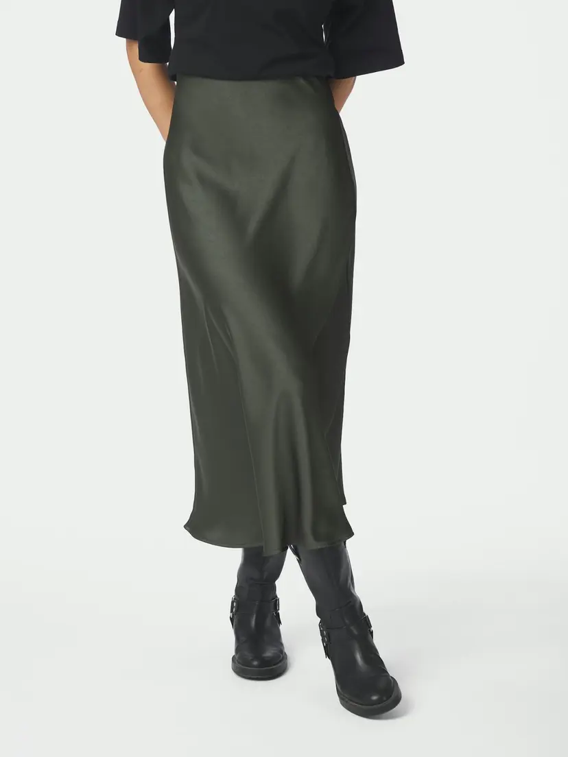 Neo Noir Bovary Skirt Deep Green
