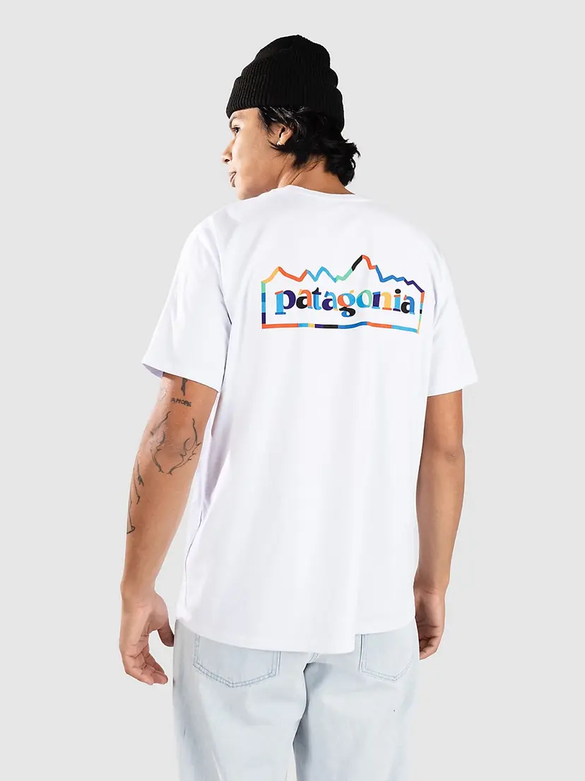 Patagonia Patagonia Unity Fitz Responsibili T-skjorte hvit