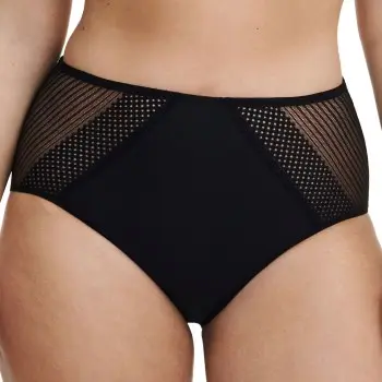 Chantelle Chantelle Truser Pulp High Waist Full Brief Svart 36 Dame