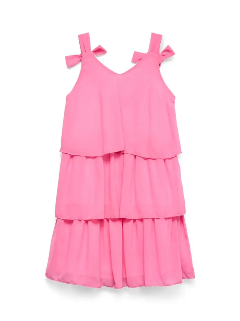 Vero Moda Girl Vero Moda Girl Felicia Kjole Regular Fit Pink Cosmos (152 / 12 år)