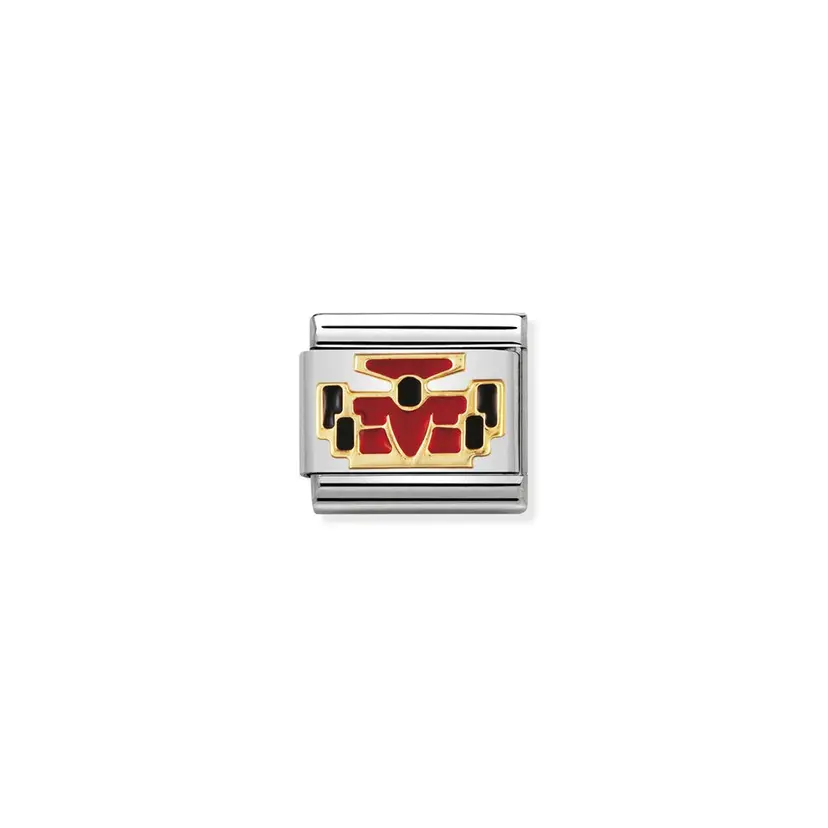 Nomination Red Car Gold
