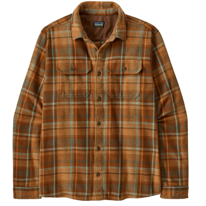 Patagonia Patagonia M's Fjord Loft Shirt Avalanche: Berm Brown